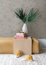 Zilarra Light Grey Abstract Snakeskin Wallpaper with Metallic Geometric Snakeskin Motif - A-Street Prints 4105-86616