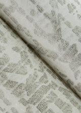Helene Silver Glitter Geometric Wallpaper with Glam Geometric Pattern - A-Street Prints 4105-86620