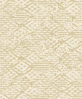 Helene Gold Glitter Geometric Wallpaper with Glam Geometric Pattern - Brewster 4105-86622