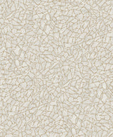 Soma Silver Metallic Crackling Wallpaper with Modern Abstract Pattern - A-Street Prints 4105-86624