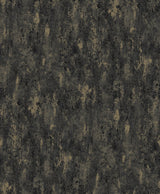 Diorite Black Splatter Wallpaper with Metallic Distressed Texture - A-Street Prints 4105-86638