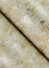 Diorite Gold Splatter Wallpaper with Distressed Textures, Metallic Raised Ink - A-Street Prints 4105-86640