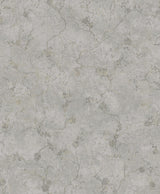 Mahina Pewter Floral Vine Wallpaper with Metallic Botanical Feature Wall - A-Street Prints 4105-86650