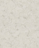 Mahina Silver Floral Vine Wallpaper with Metallic Botanical Feature Wall Design - A-Street Prints 4105-86651