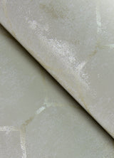 Rauta Pearl Hexagon Tile Wallpaper with Metallic Champagne Outline - A-Street Prints 4105-86652