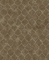 Rauta Brass Hexagon Tile Wallpaper with Metallic Geometric Tile Pattern - A-Street Prints 4105-86655