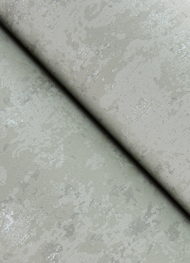 Haliya Silver Metallic Plaster Wallpaper with Abstract Plaster Effects - A-Street Prints 4105-86661