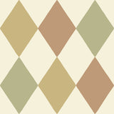 Kalas Mustard Diamond Wallpaper with Geometric Diamond Pattern, Feature Wall Style - A-Street Prints 4111-63027