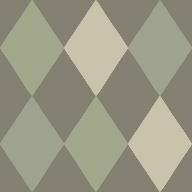Kalas Olive Diamond Wallpaper with Geometric Diamond Pattern, Feature Wall Style - A-Street Prints 4111-63028
