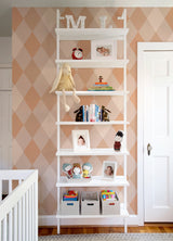 Kalas Rose Diamond Wallpaper with Geometric Diamond Pattern, Feature Wall Style - A-Street Prints 4111-63029