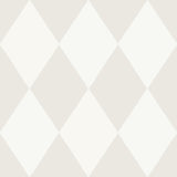 Kalas Light Grey Diamond Wallpaper with Geometric Diamond Pattern, Feature Wall Style - A-Street Prints 4111-63031
