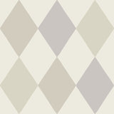 Kalas Lavender Diamond Wallpaper with Geometric Diamond Pattern - A-Street Prints 4111-63033