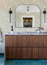 Vita Light Brown Botanical Wallpaper with Tropical Botanical Motif - A?Street Prints 4120-26800