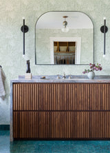 Vita Sage Botanical Wallpaper with Tropical Botanical Outline on Faux Linen - A-Street Prints 4120-26803