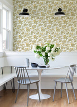 Cecilia Honey Fruit Wallpaper with Botanical Traditional Pattern - A-Street Prints 4120-26813