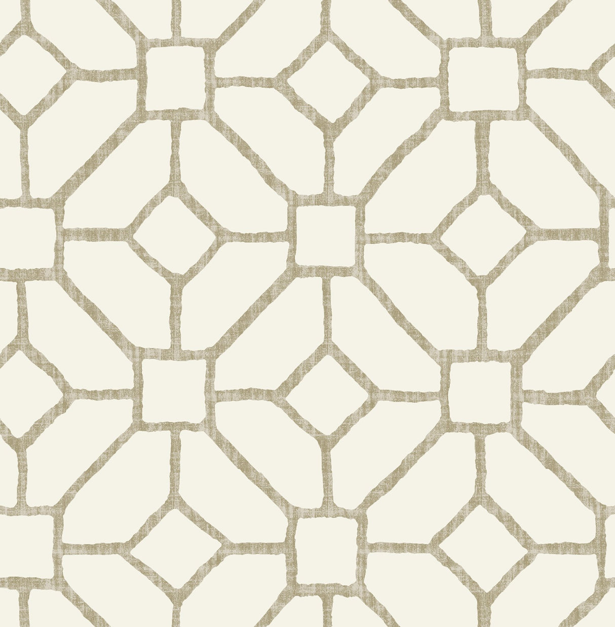 Addis Beige Trellis Wallpaper with Traditional Trellis & Lattice Pattern - A-Street Prints 4120-26829