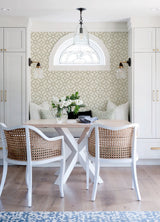 Addis Beige Trellis Wallpaper with Traditional Trellis & Lattice Pattern - A-Street Prints 4120-26829SAM