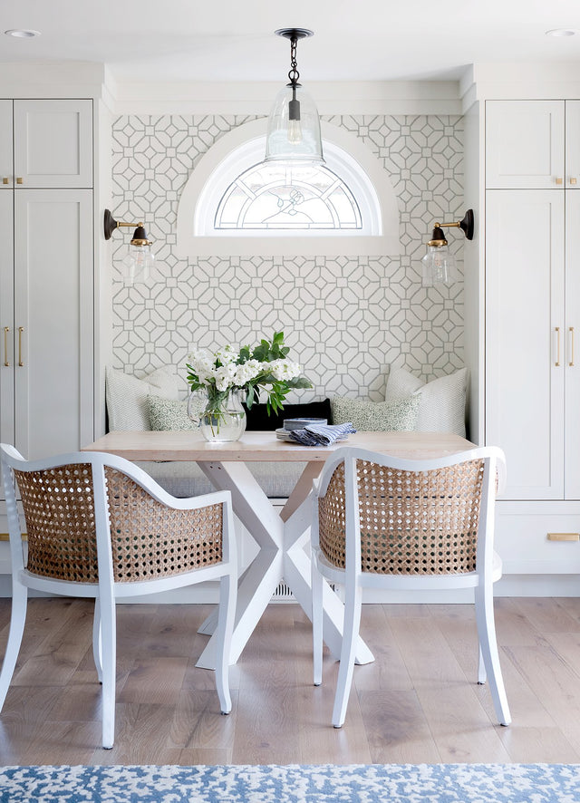 Addis Grey Trellis Wallpaper with Geometric Trellis & Lattice Pattern - A-Street Prints 4120-26832