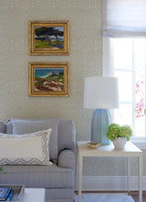 Lyon Gold Geometric Key Wallpaper with Metallic Modern Graphic Pattern - Brewster 4120-26851