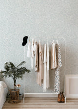 Ramble Blue Geometric Wallpaper with Modern Abstract Maze Motif - A-Street Prints 4121-25701