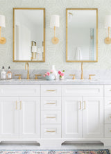 Helene Sage Geometric Lines Wallpaper with Modern Abstract Pattern - A-Street Prints 4121-26900
