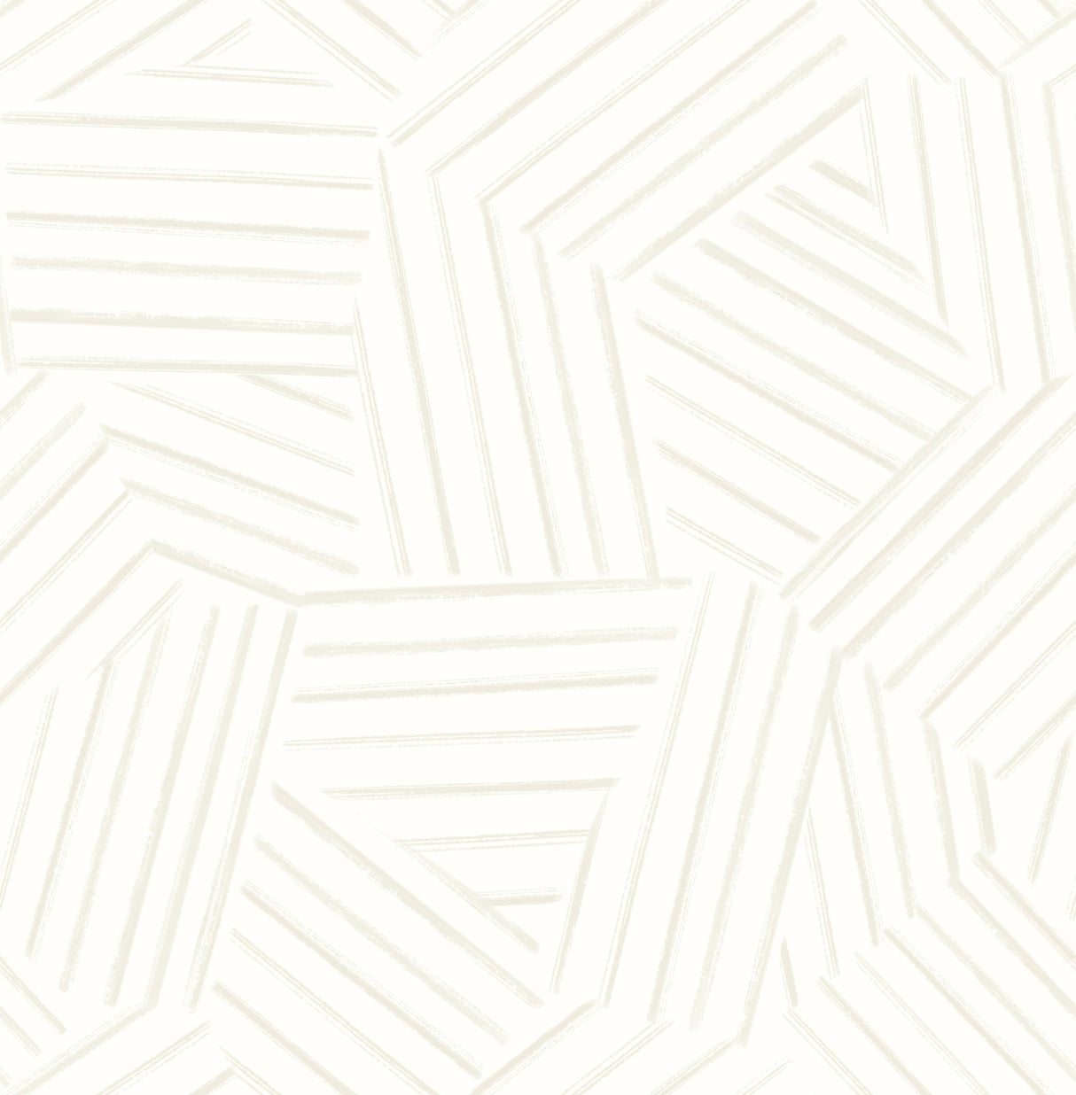 Helene Pearl Geometric Lines Wallpaper with Metallic Abstract Modern Pattern - A-Street Prints 4121-26905