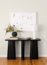 Hesper Ivory Geometric Wallpaper with Modern Graphic Pattern - A-Street Prints 4121-26929