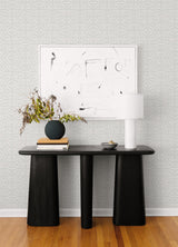Hesper Grey Geometric Wallpaper with Linen-Texture Look - A-Street Prints 4121-26931