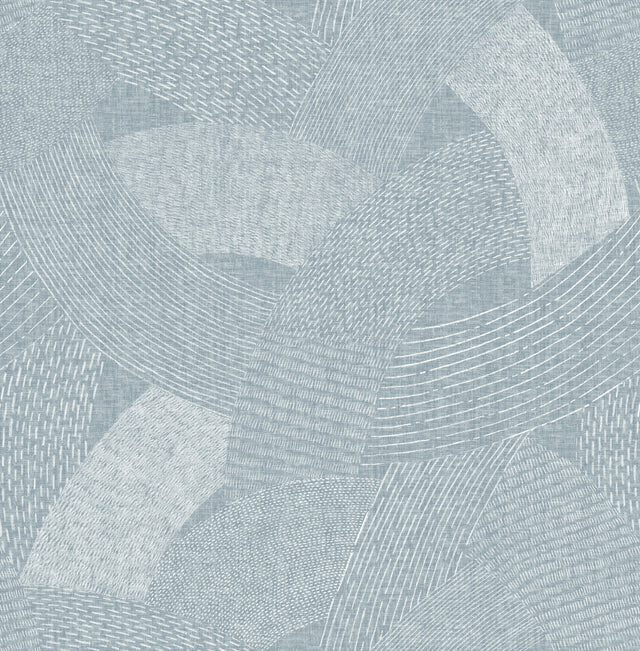 Tania Denim Woven Abstract Wallpaper with Modern Abstract Pattern - A-Street Prints 4121-26935