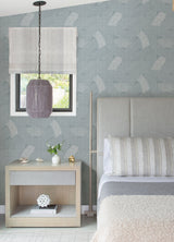 Tania Denim Woven Abstract Wallpaper with Modern Abstract Pattern - A-Street Prints 4121-26935