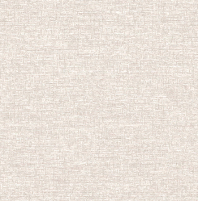 Minerva Blush Texture Geometric Wallpaper with Abstract Coastal Woven Motif - A-Street Prints 4121-26939