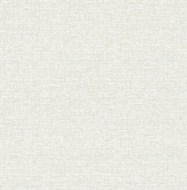 Minerva Cream Texture Geometric Wallpaper with Raised Ink Basketweave - A-Street Prints 4121-26942