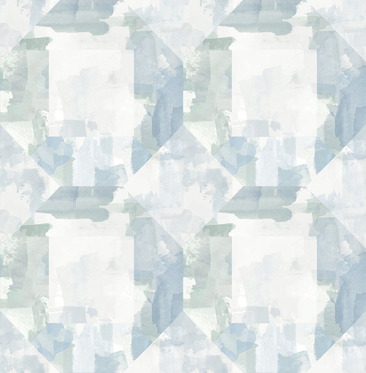 Perrin Blue Gem Geometric Wallpaper with Modern Textured Faceted Motif - A-Street Prints 4121-26946