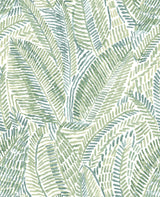 Fildia Green Botanical Wallpaper with Watercolor Tropical Leaf Motif - A-Street Prints 4121-26953