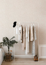 Ramble Blush Geometric Wallpaper with Abstract Modern Maze Pattern - A-Street Prints 4121-26954