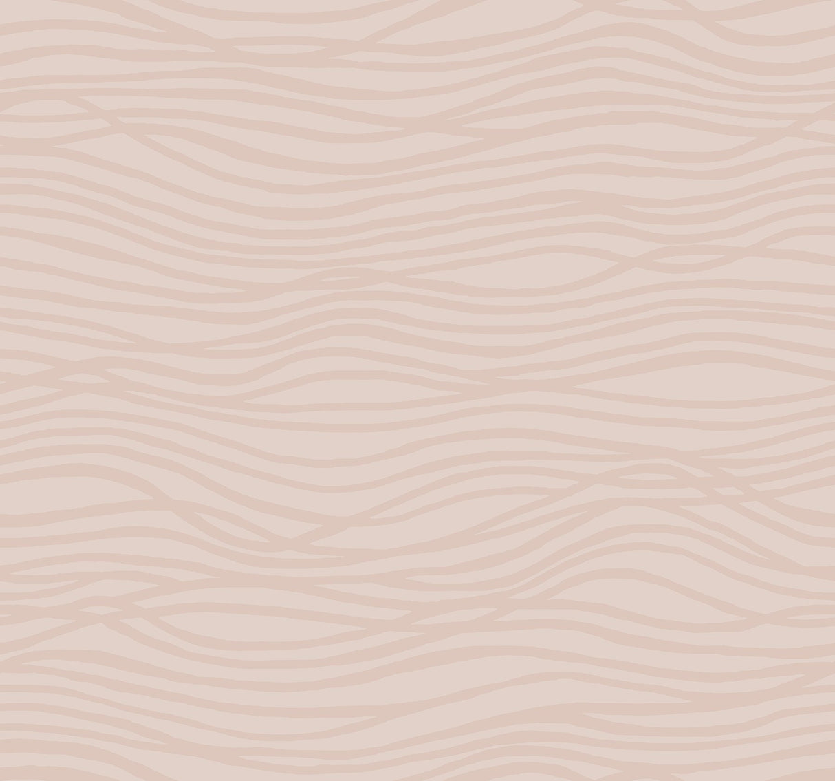 Galyn Rose Gold Pearlescent Wave Wallpaper with Beaded Abstract Glam Design - A-Street Prints 4121-72208