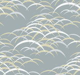 Kasia Slate Abstract Wallpaper with Coastal Abstract Motif - A-Street Prints 4121-72209