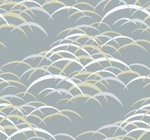 Kasia Slate Abstract Wallpaper with Coastal Abstract Motif - A-Street Prints 4121-72209
