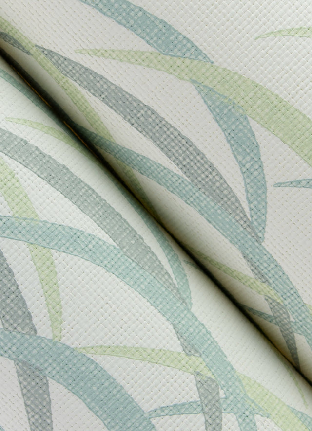 Kasia Sea Green Abstract Wallpaper with Coastal Pattern - A-Street Prints 4121-72211