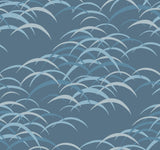 Kasia Dark Blue Abstract Wallpaper with Coastal Abstract Pattern - A-Street Prints 4121-72212