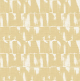 Bancroft Gold Artistic Stripe Wallpaper with Abstract Whimsical Pattern - A-Street Prints 4122-27021