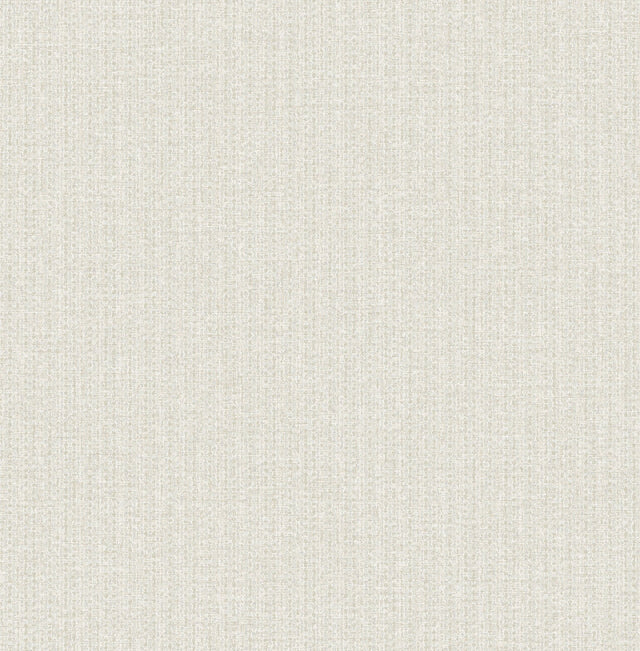 Lawndale Stone Textured Pinstripe Wallpaper with Modern Fabric Texture Motif - Brewster 4122-27026