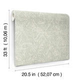 Retreat Sea Green Quilted Geometric Wallpaper with Raised Ink Textured Abstract Modern Pattern - A-Street Prints 4122-27035