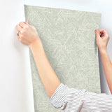 Retreat Sea Green Quilted Geometric Wallpaper with Raised Ink Textured Abstract Modern Pattern - A-Street Prints 4122-27035