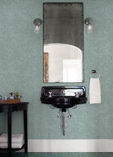Retreat Denim Quilted Geometric Wallpaper with Raised Ink Modern Abstract Pattern - A-Street Prints 4122-27036