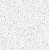 Callie White Concrete Wallpaper with Metallic Distressed Texture - Advantage 4125-26705