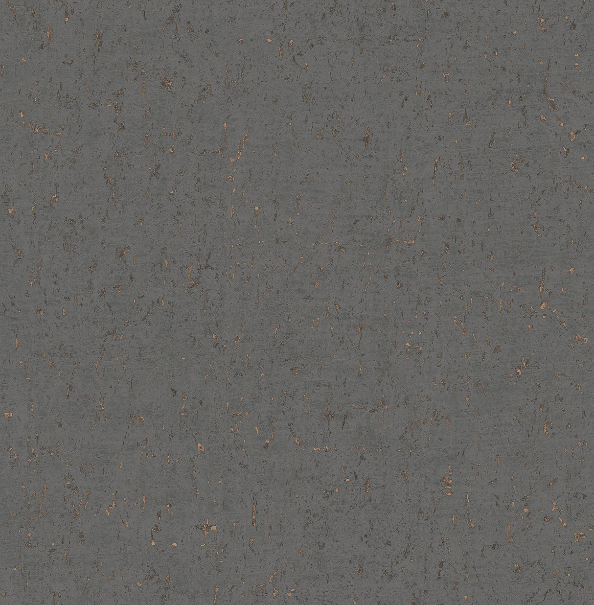 Callie Charcoal Concrete Wallpaper with Metallic Distressed Texture - Advantage 4125-26706