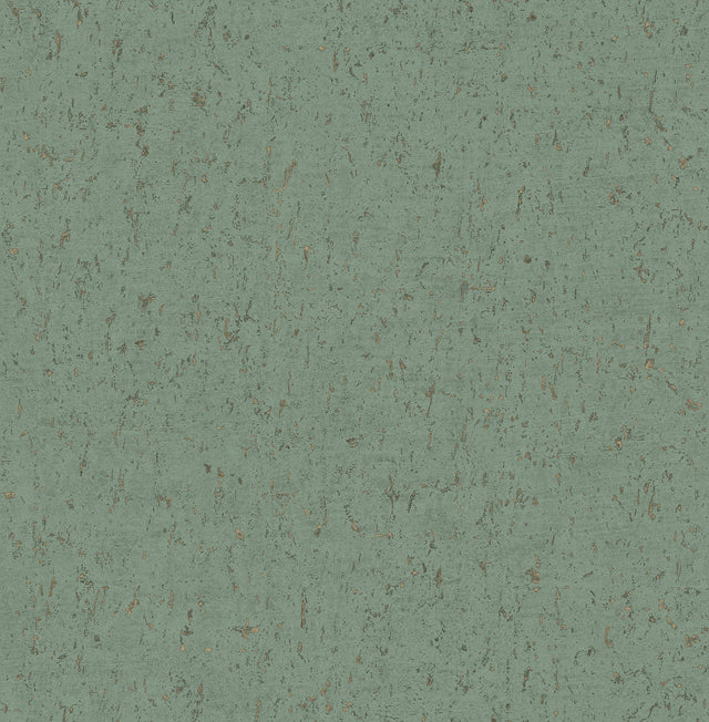 Callie Mint Concrete Wallpaper with Distressed Textures Industrial Style - Advantage 4125-26709