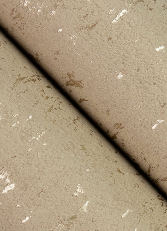 Callie Light Brown Concrete Wallpaper with Distressed Textures Industrial Pattern - Advantage 4125-26710