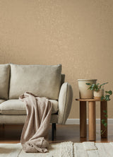 Callie Light Brown Concrete Wallpaper with Distressed Textures Industrial Pattern - Advantage 4125-26710